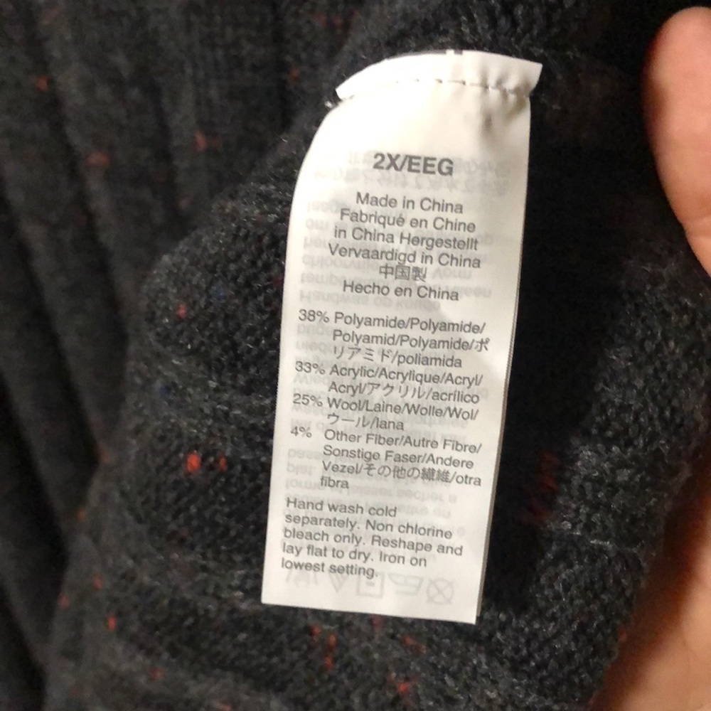 🍀Madewell Donegal Rolled Mockneck Sweater Dress - Picture 5 of 7